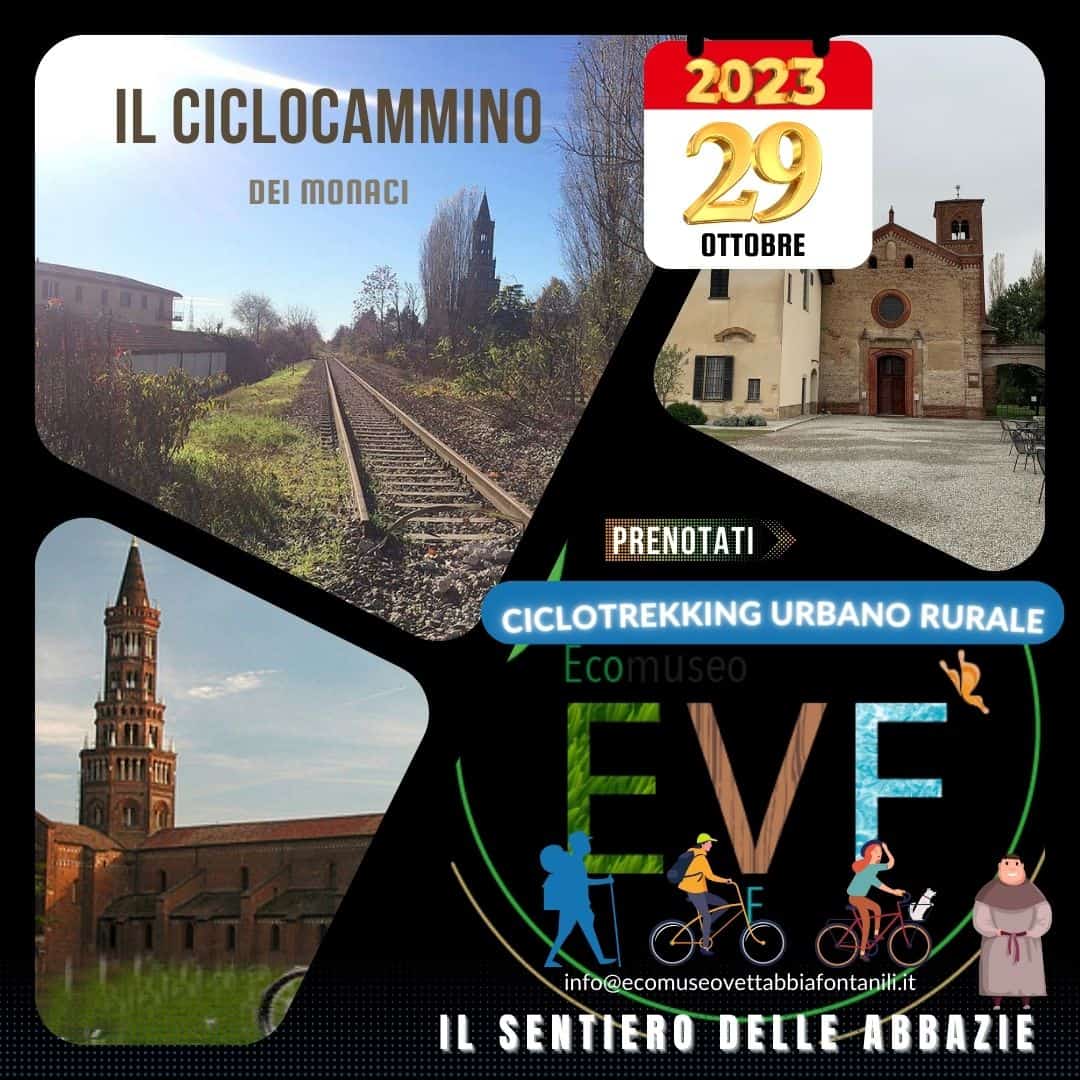 ciclocammino dei monaci 29 ottobre 2023 - sentiero delle abbazie