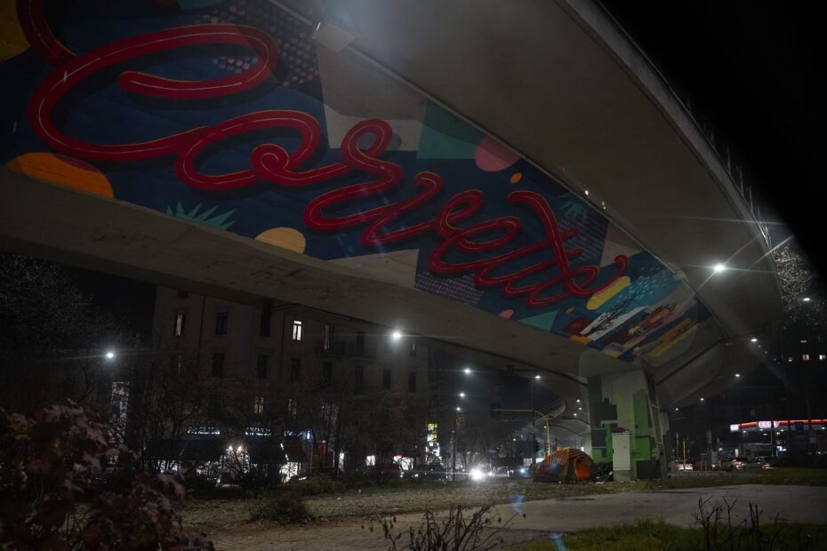 Quartiere Corvetto - Milano Ponte con Murales