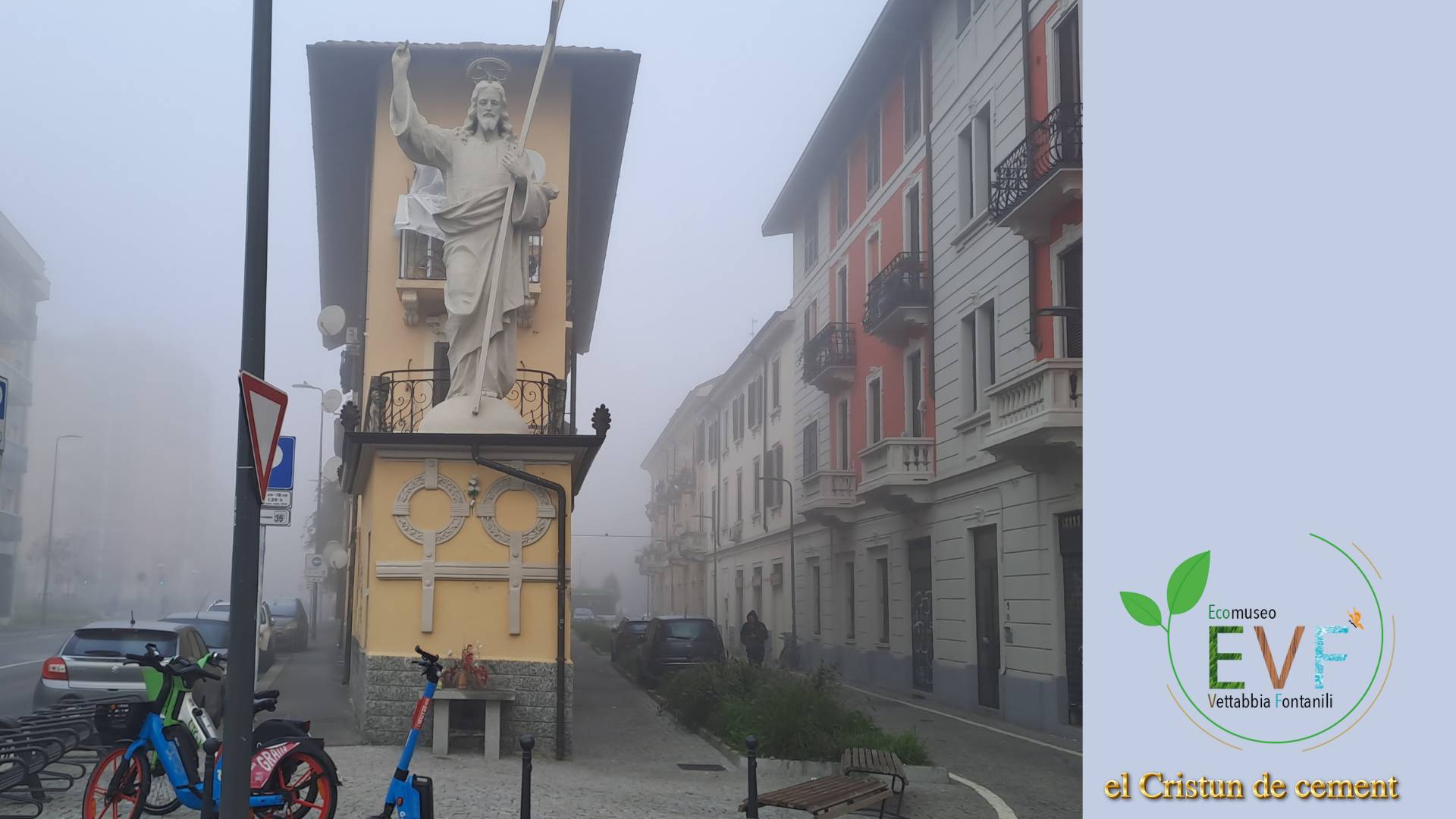 el cristun de cement Via San Dionigi 5 - Quartiere Corvetto Milano, Ecomuseum Milan